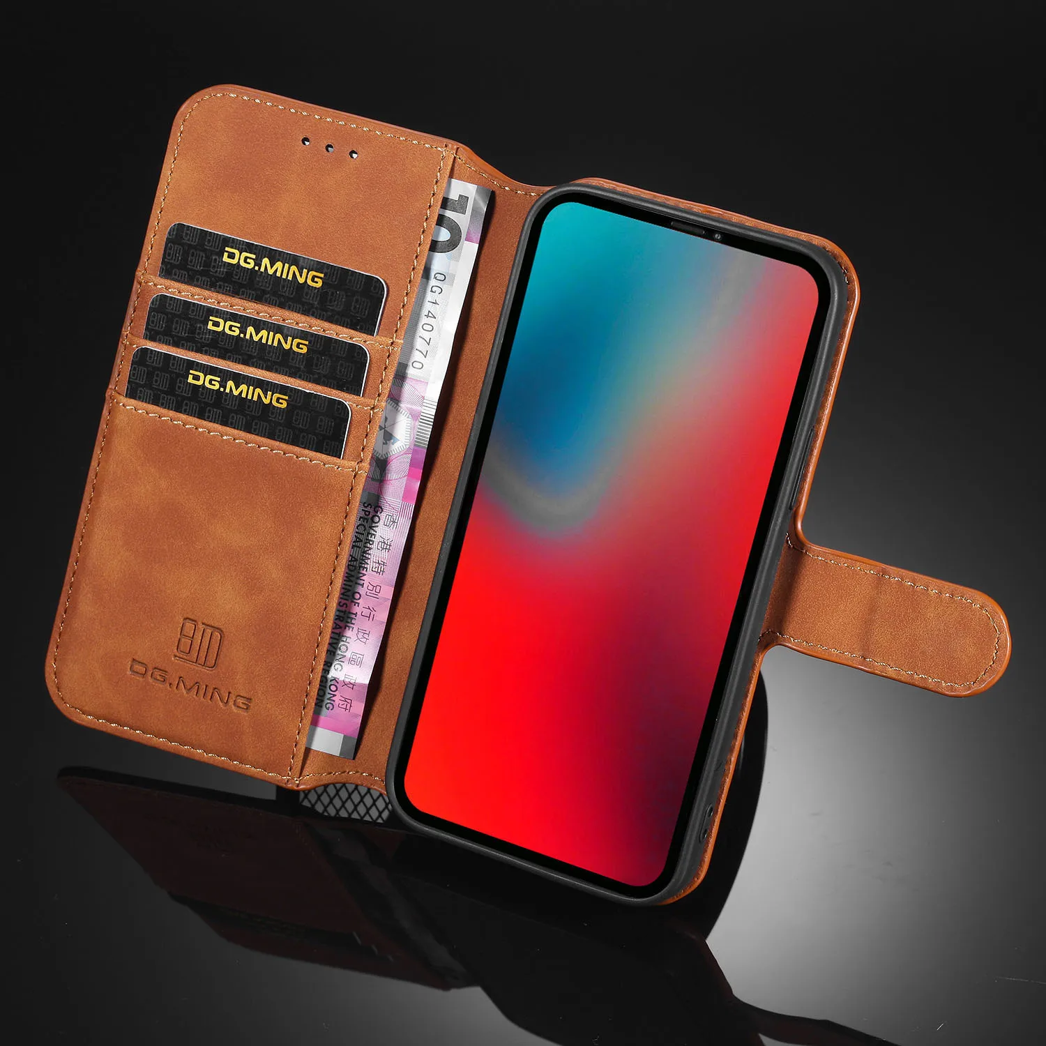 Фото Подходит для Apple IPhone 12 защитный чехол IPhone 13 Mini Магнитный кожаный чехол 13 Pro Max чехол для телефона iPhone 11 №2