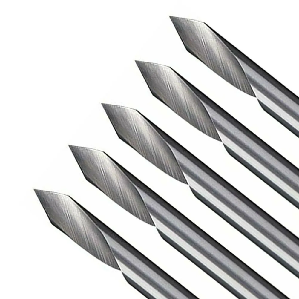 

Фреза с ЧПУ 5 шт. 45 градусов, V-образный паз, Гравировальный инструмент, плоское основание, Спиральные Фрезы с ЧПУ, роторные гравировальные инструменты с хвостовиком 1/8