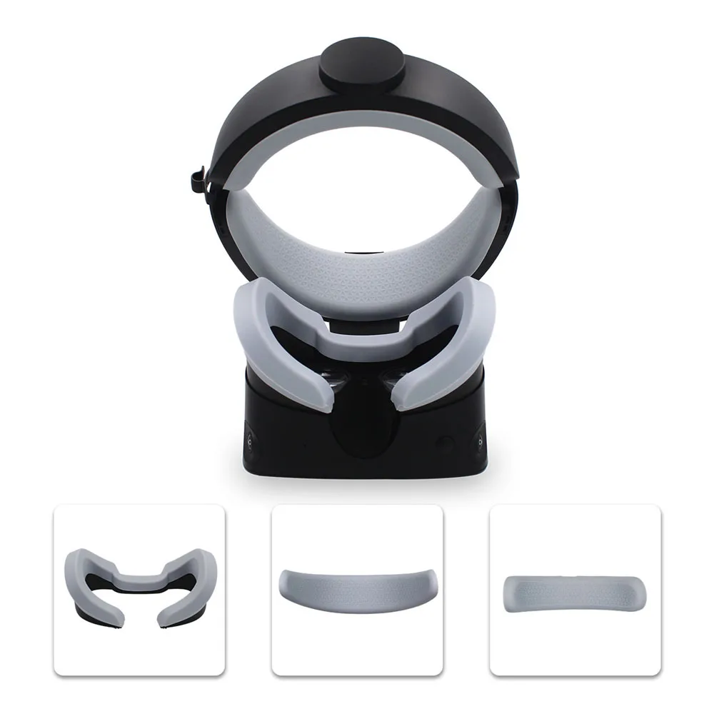 

Waterproof VR Face Pad &Front Rear Foam Silicone Covers For Oculus Rift S VR Glasses Eye Mask Face Mask Skin Rift S Accessories