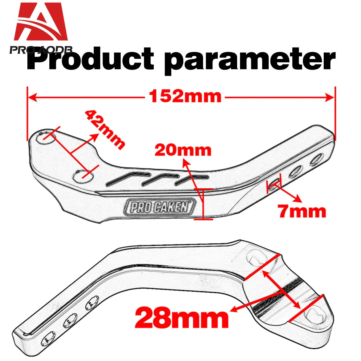 Опорный кронштейн для рук мотоцикла крепление 28 мм зажим защиты руля KTM XC SX SXF XCF EXC