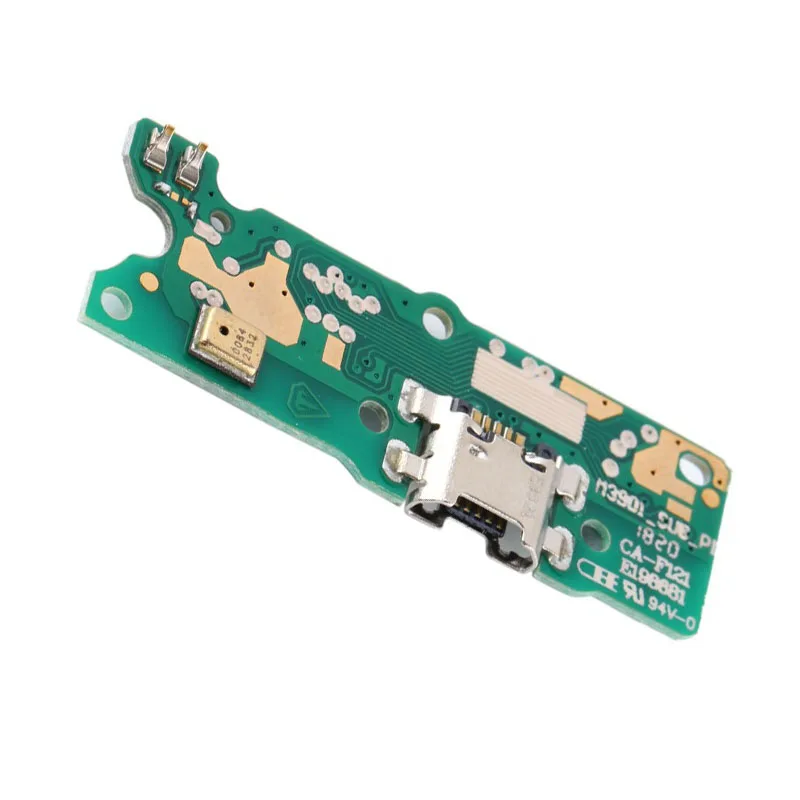Фото USB-плата зарядного устройства для Motorola Moto E6 Play XT2029-1, гибкий кабель-разъем для зарядки, запчасти для ремонта №5