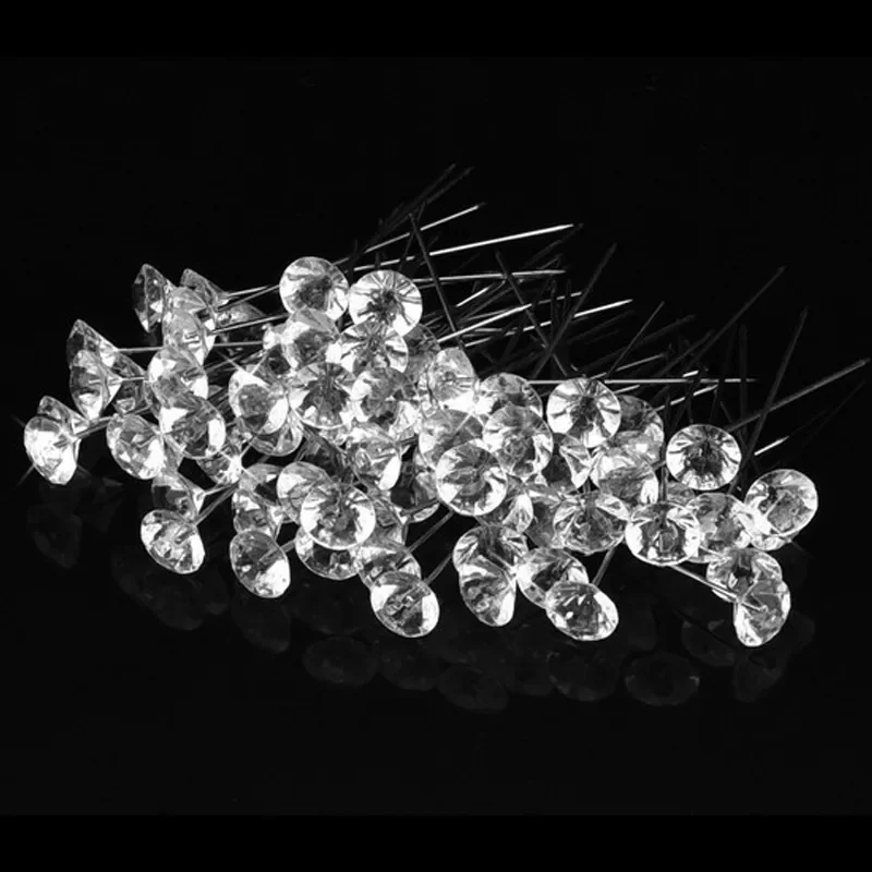 

Box diamond big Head Sewing Pins Corsages Pins Wedding Bouquet Pins Stitching Needles Traight Pins Apparel Sewing accessories