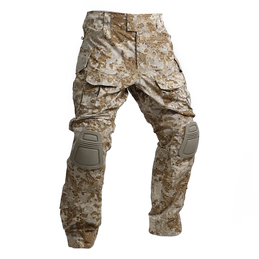 Фото Emersongear Tactical G3 Боевые брюки с наколенниками Мужские брюки-карго Охота Туризм Спорт Страйкбол Кемпинг SS №3
