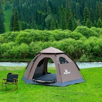 bushcraft house camping outdoor tent travel automatic fishing beach tent naturehike garden barraca camping camping equipment