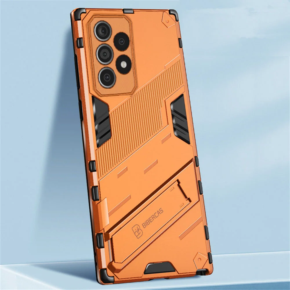 

For Samsung Galaxy A52 4G 5G Case Shockproof Bumper Robot Holder Stand Armor Cover For Samsung A72 A52S 5G Galaxy A 52 72 52S