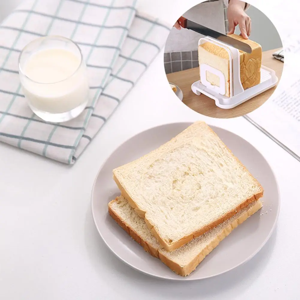 

Bread Slicer Toast Cutter Sandwich Maker Slicing Machine Bread Loaf Toast Slicer Kitchen Accessories Tool