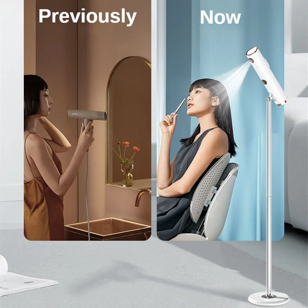 

Household Vertical Hair Dryer Liberates Hands Hot & Cold Negative Ion Hair Care High-power Quick-drying Floor Landing Hair Dryer