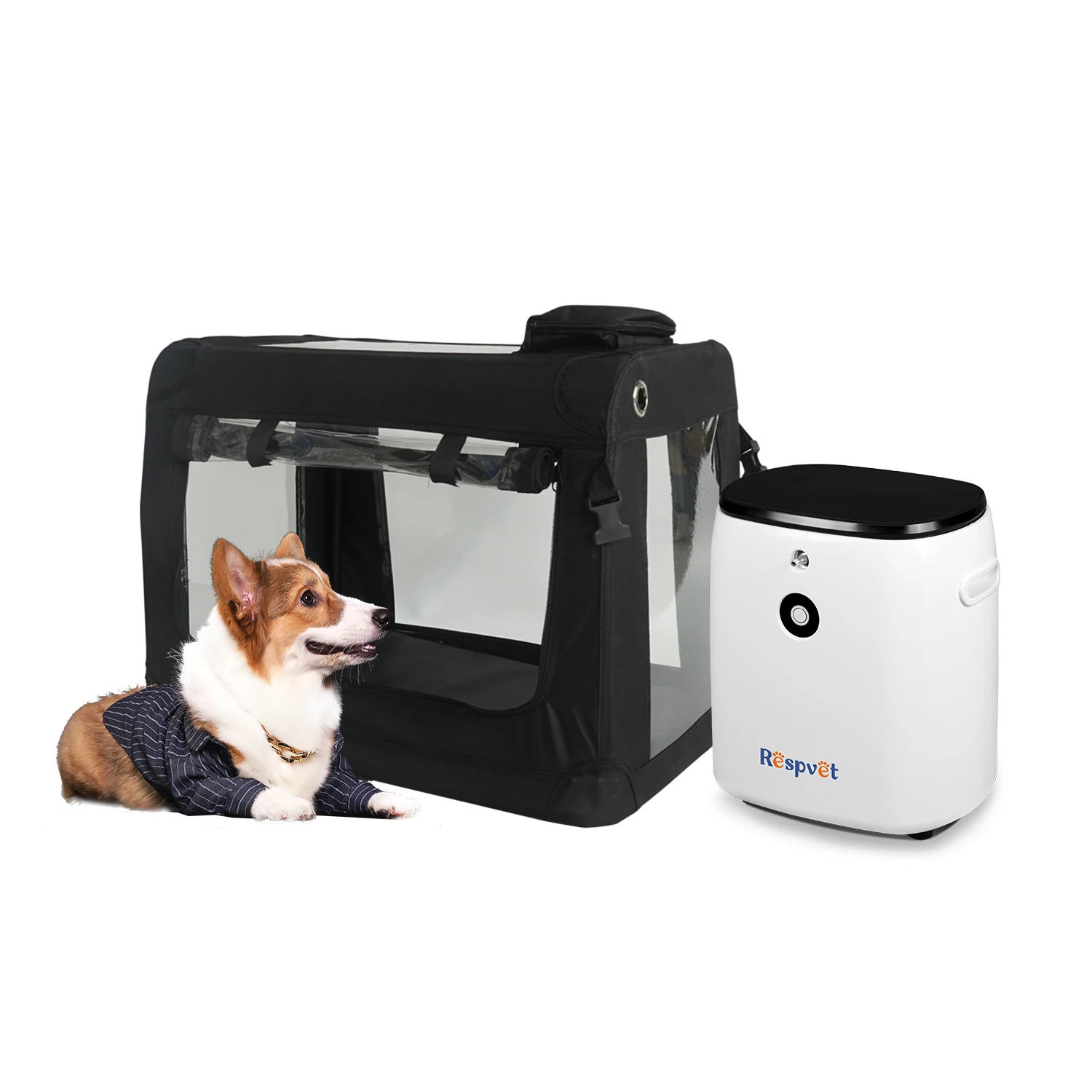 Заводская поставка Rsepvet 1-7L Flow Dog Cat Мини Портативный терапевтический кислородный