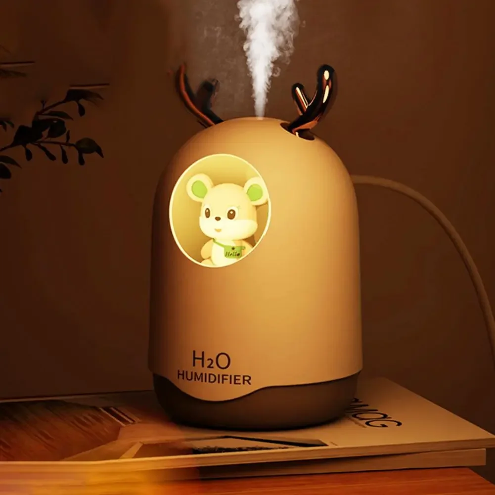 

Humidifier 1 Set Useful Large Volume Adorable Desktop Mini Air Humidifier for Home