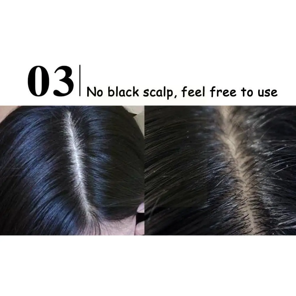 

500 мл натуральный органический шампунь для окрашивания волос коричневого цвета, шампунь для долговечной краски волос для женщин, профессио...