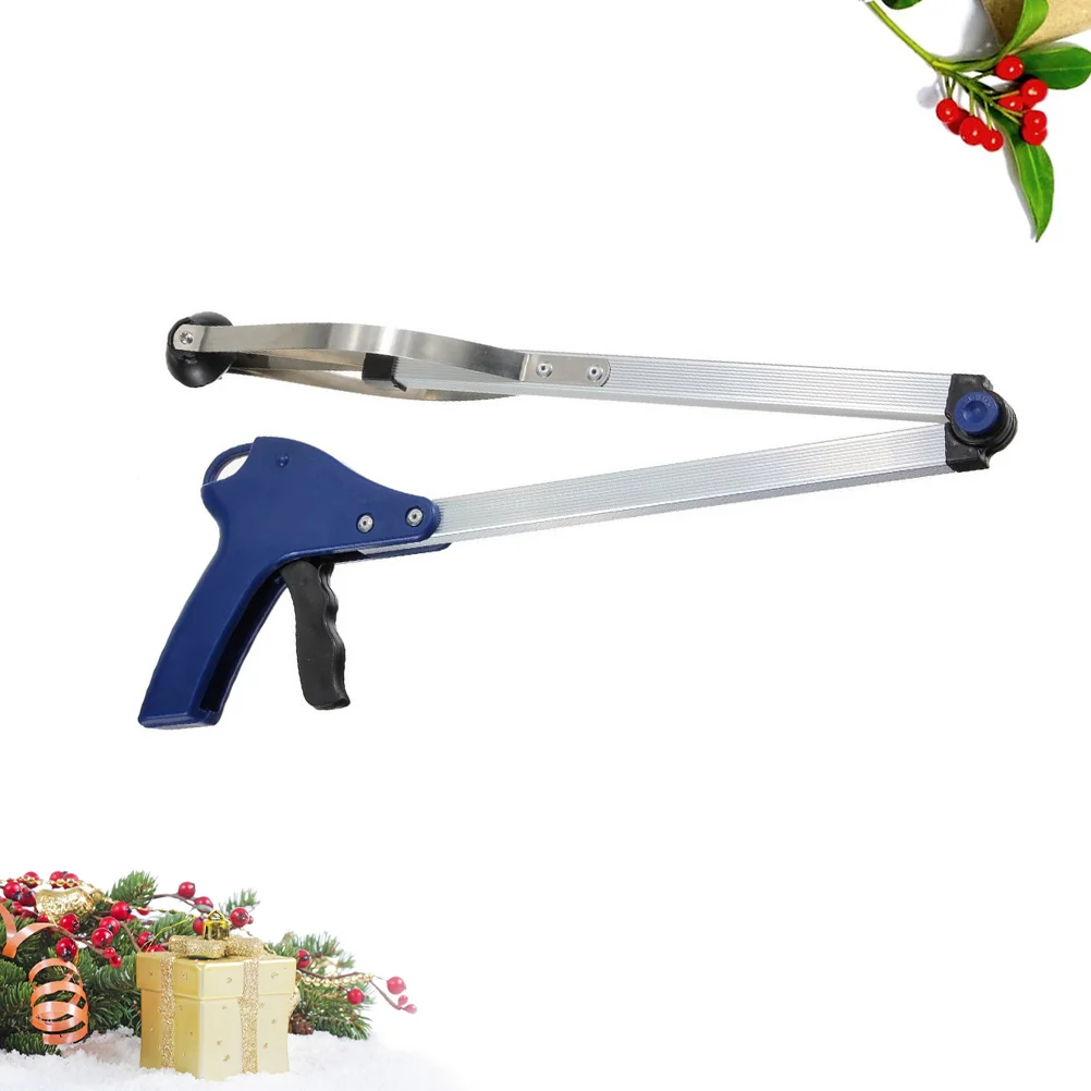 83 см складной мусорный захват чесалка инструмент (синий) |