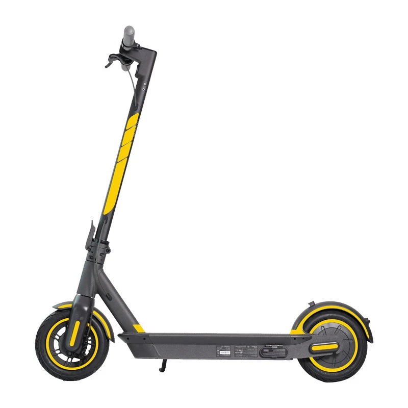 1 Set Reflective Stickers Scooter Full Set Stickers for Ninebot MAX G30 Kickscooter Foldable Stickers(Yellow)
