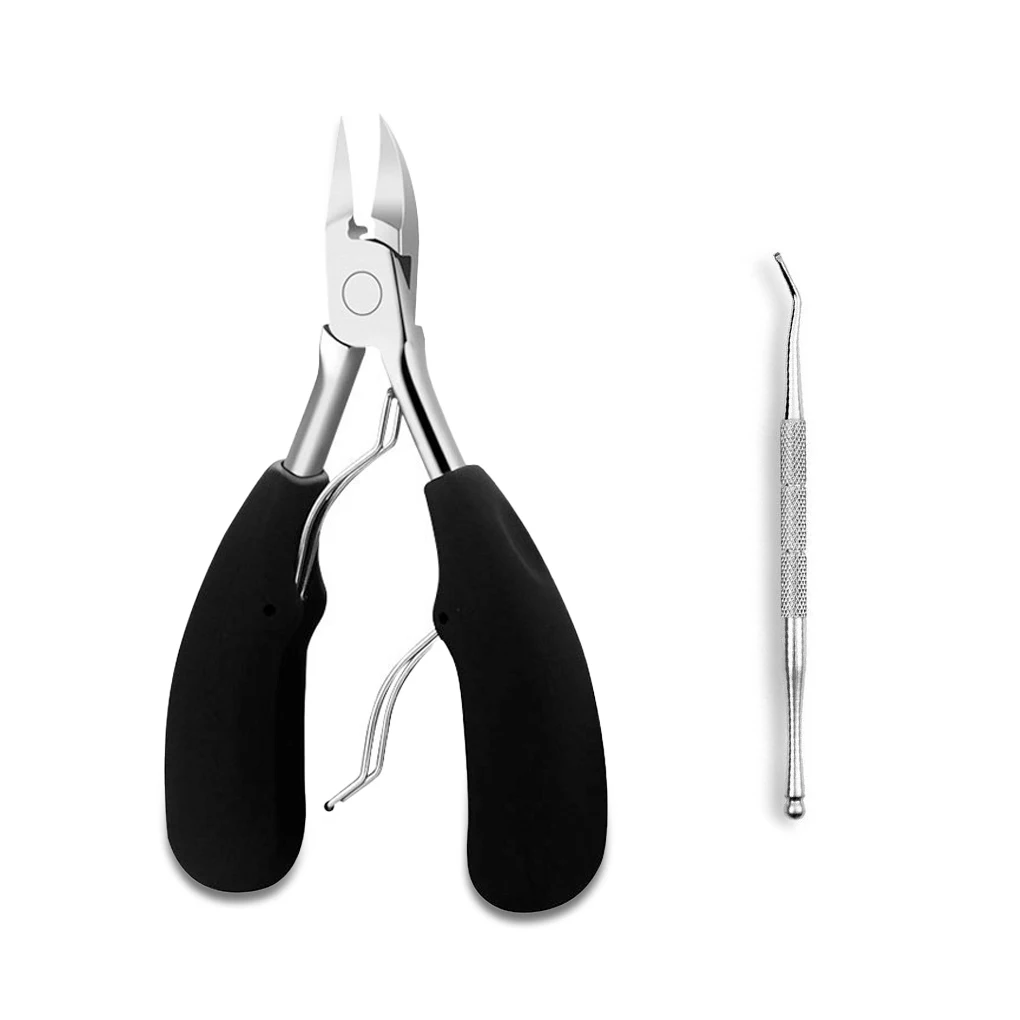 

Toe Nail Clippers Nail Correction Thick Nails Ingrown Toenails Nippers Cutters Dead Skin Cuticle Dirt Remover Pedicure Care Tool