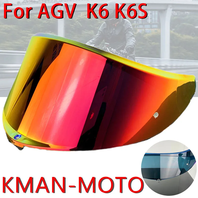 K6S Viseiras Capacete шлем козырек для лица лобовое стекло AGV K6 высокая прочность