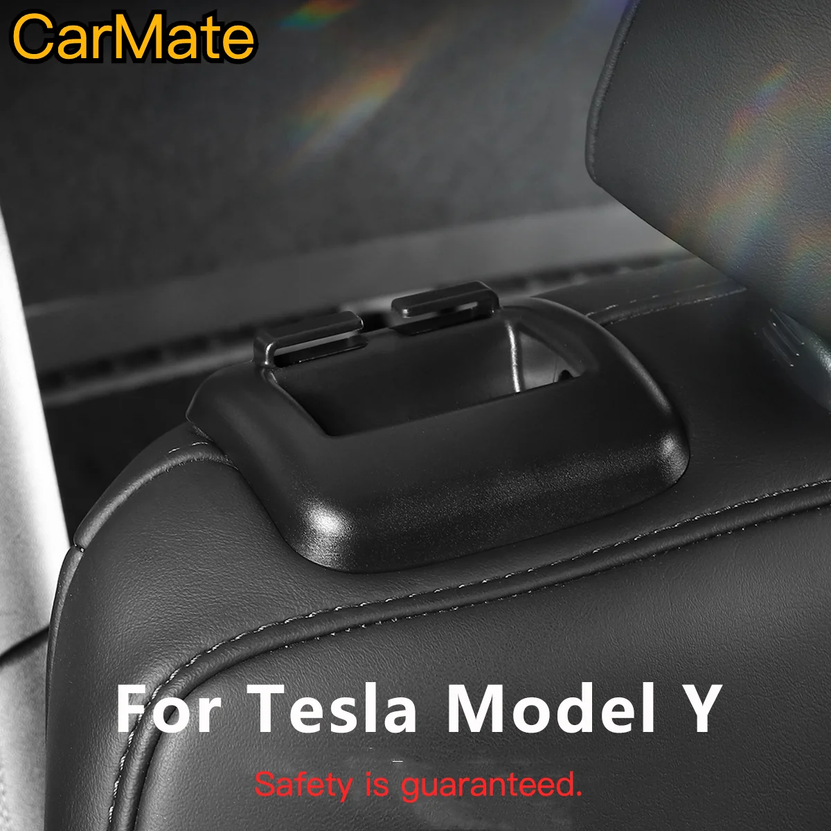 

Rear Seat Belt Guide Limiter For Tesla Model Y Seat Belt Holder Protector ABS Car Modification Accessories 2Pcs