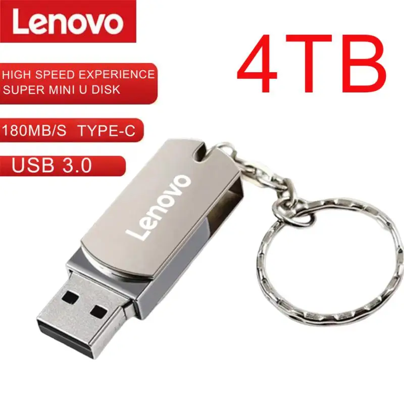 Оригинальные флэш-накопители Lenovo 16 Тб USB 3 0 высокоскоростной металлический