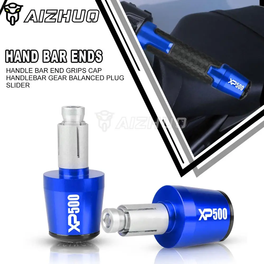 

For YAMAHA XP500 2010 2011 2012 2013 2014 XP-500 Motorcycle Handle Bar Ends Weight Cap Slider Handlebar Grips Plugs Caps