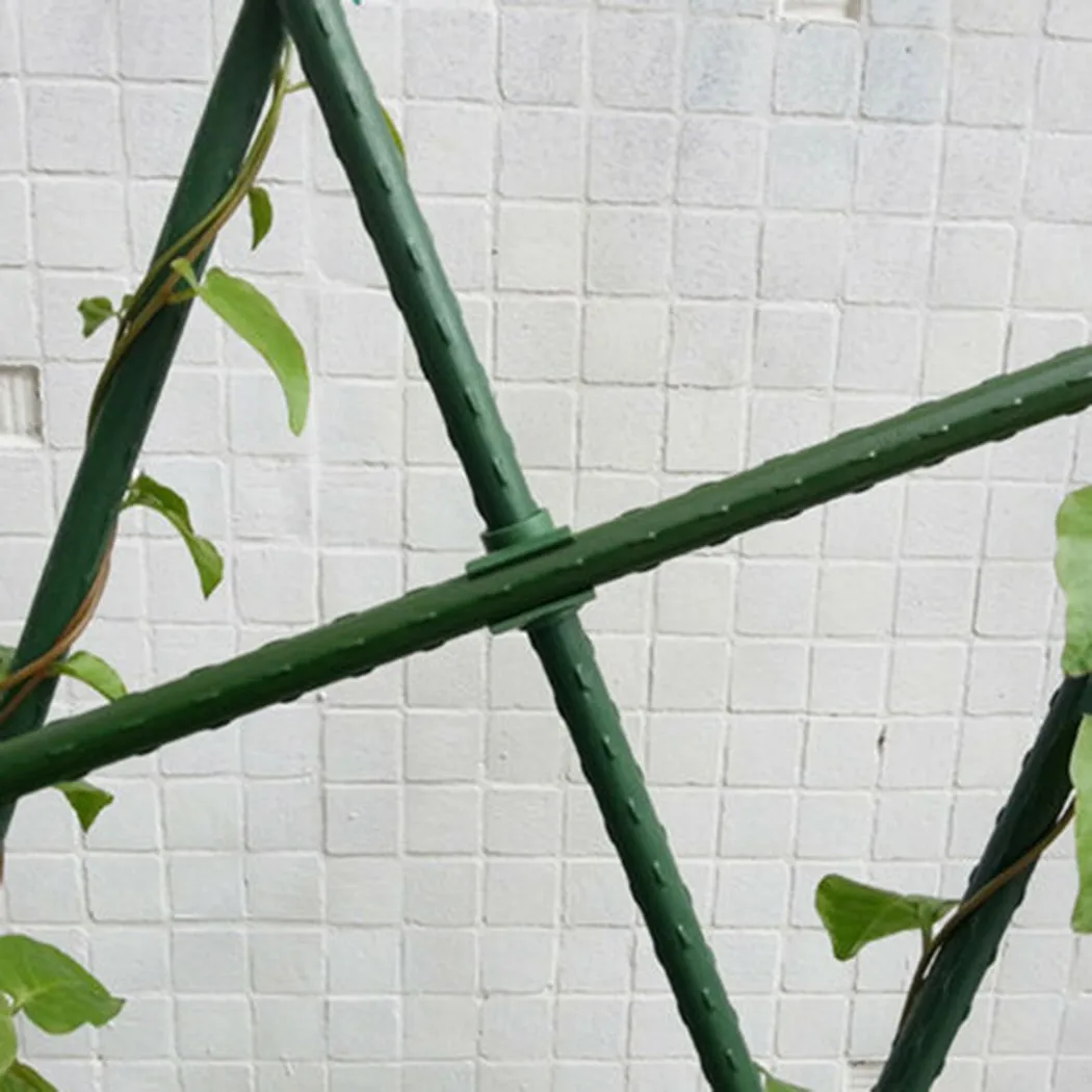 

Fixing Clips Connector Climbing Pergola Green Rod Stake Tool Trellis For Fixed Garden Frame Orchards Professional