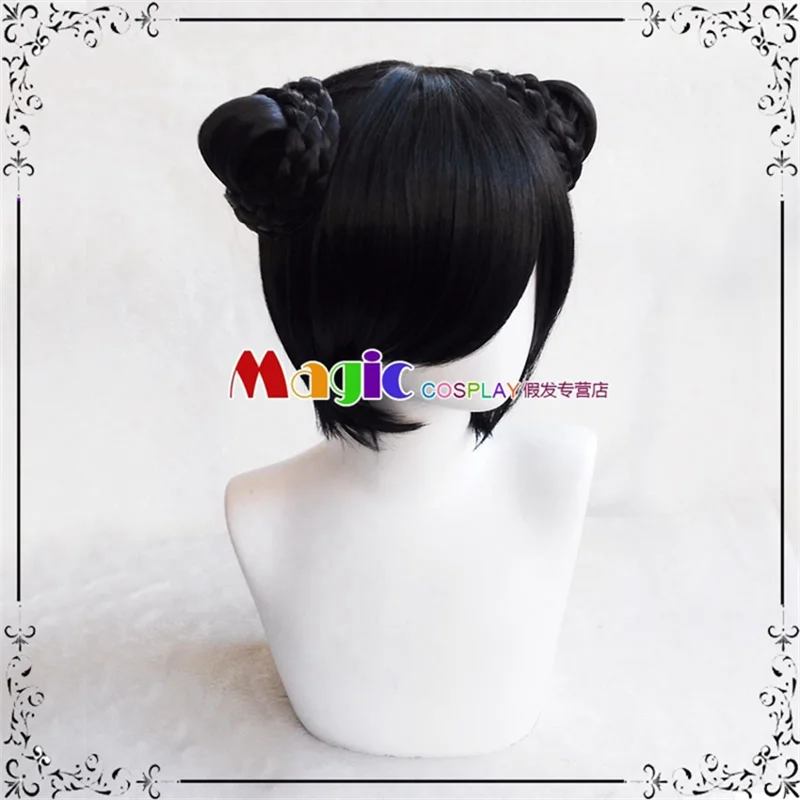 

APH Axis Powers Hetalia China Wang Chun Yan Cosplay Wig Heat Resistant Synthetic Hair Halloween Party Role Play Carnival