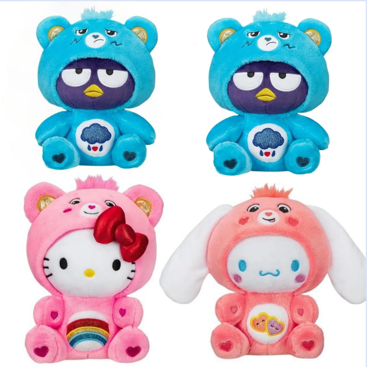 Новая плюшевая кукла 25 см Sanrio Hello Kitty маскировка Care Bear Happy тряпичная удобная