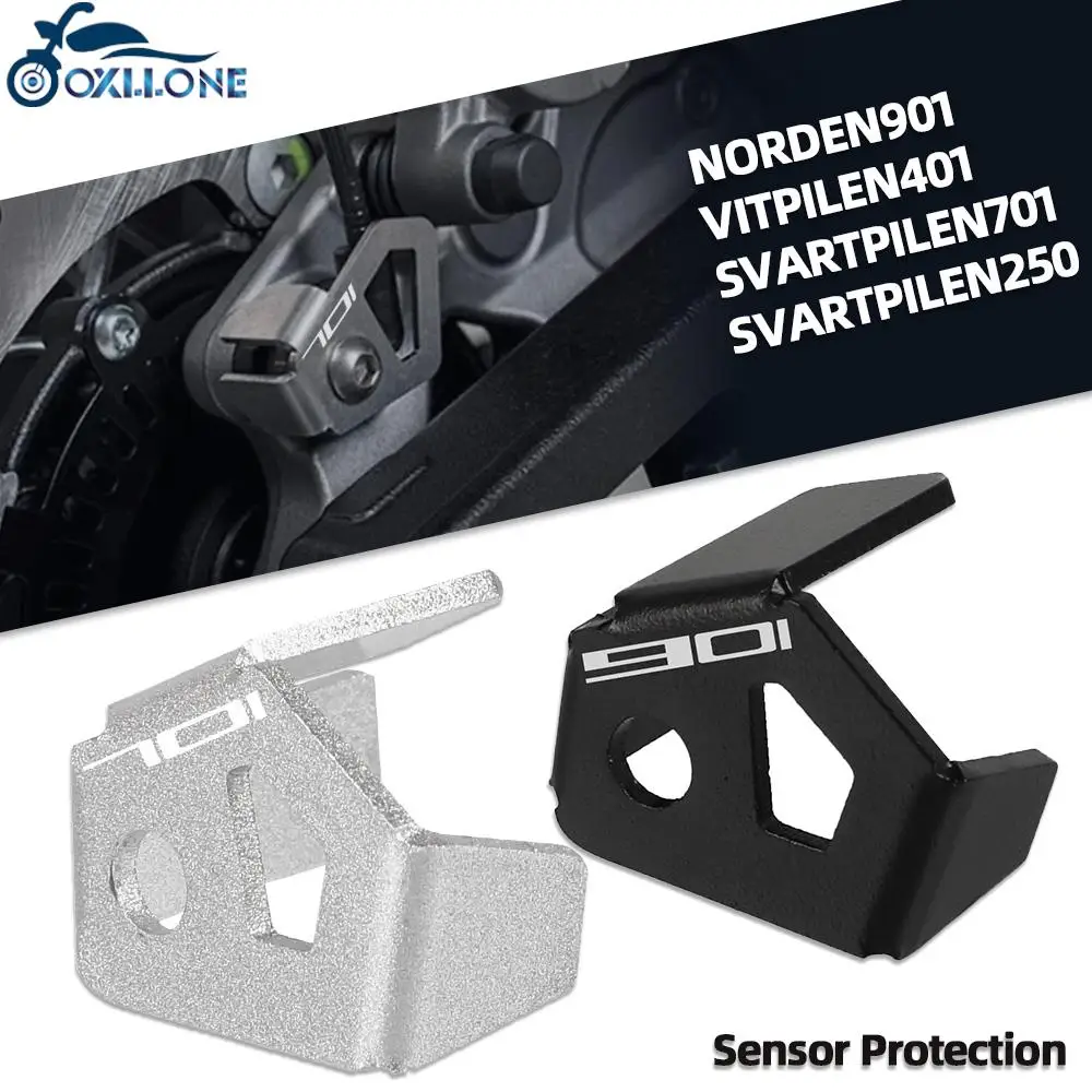 

Motorcycle Accessories CNC Rear ABS sensor Guard Protection Cover For Husqvarna Norden 901 Svartpilen 401 250 701 VITPILEN 401