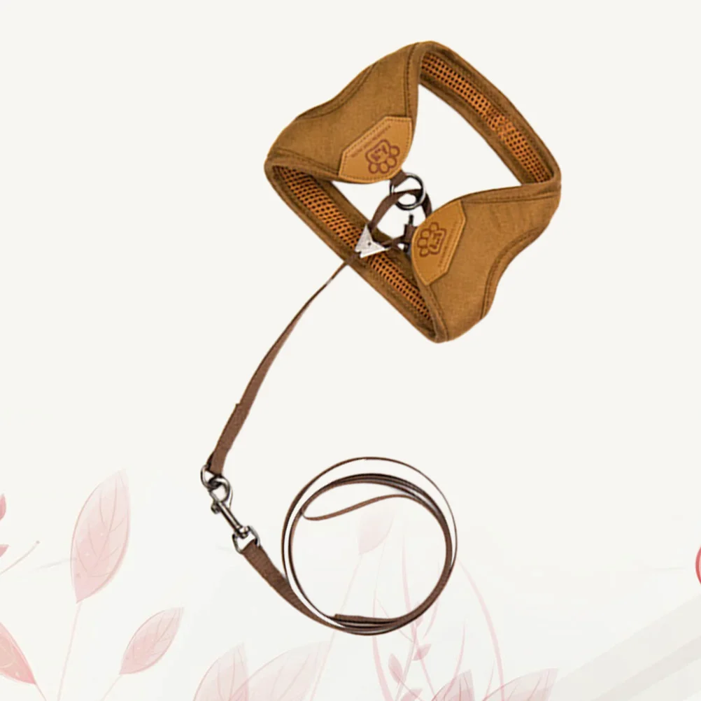 

Pet Cat Harness Traction Rope Dull Polish Pet Dog Cat Strap Pet Supplies For Pet Dog Cat