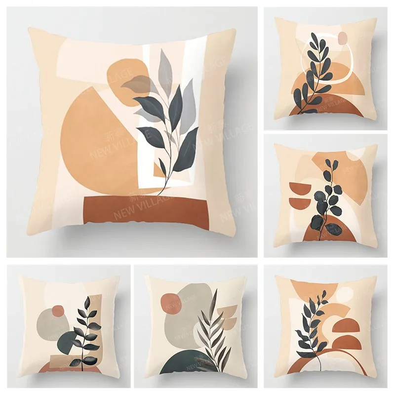 

Nordic fall home decor autumn throw pillow cover sofa Cushion cover modern 45x45cm 45*45 50x50 60x60cm 40*40cm 35x35 morandi