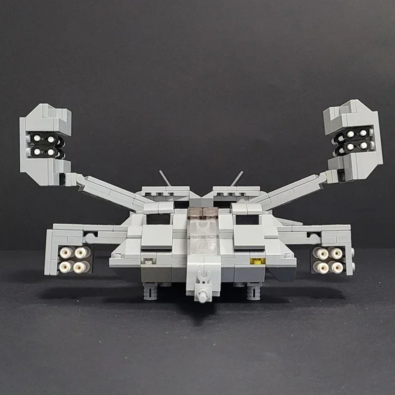 Модель военного самолета Moc строительные кирпичи пришельцы Прямая поставка и