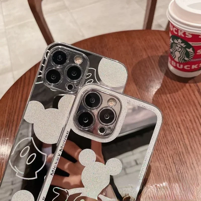 Чехол зеркальный акриловый для Iphone 13 12 11 Pro Max 13Pro