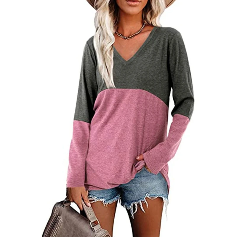 

Women's Tunic Tops For Leggings Long Sleeve Shirts Casual Ruched Blouses Clothes