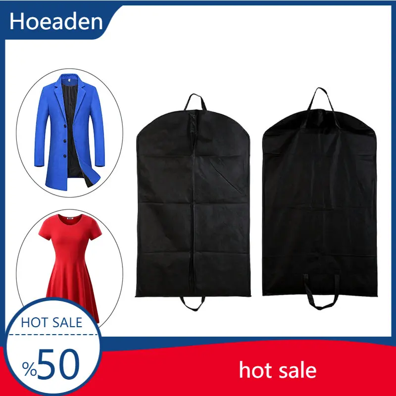 

Men Suit Dust Cover Household Hanging Dress Coat Clothes Storage Dust Bag With