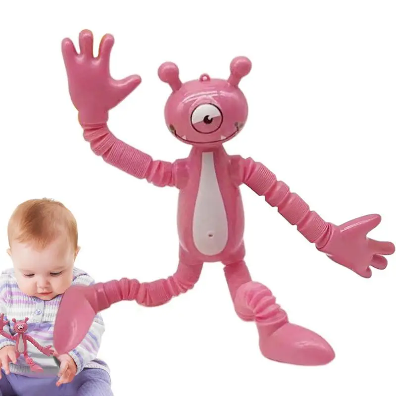 

Expandable Pipe Learning Toy Pre-Kindergarten Tubes Kids Playing Pressure Relief Toys Animal Shape Tubes Finger Toys Stocking