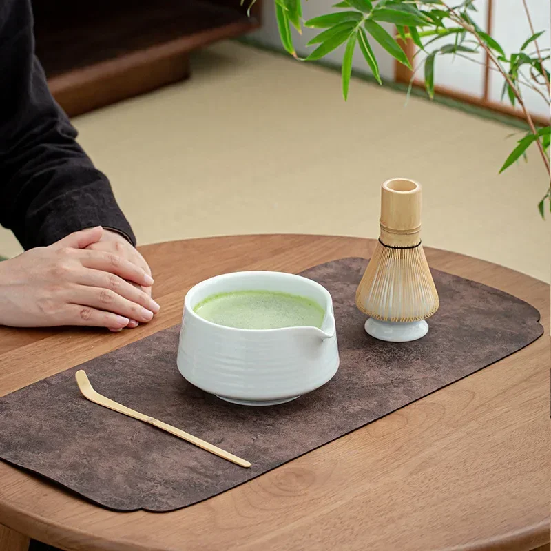 4 шт. чайный сервиз кисть многоразовая ложка для венчика матча просто китайский