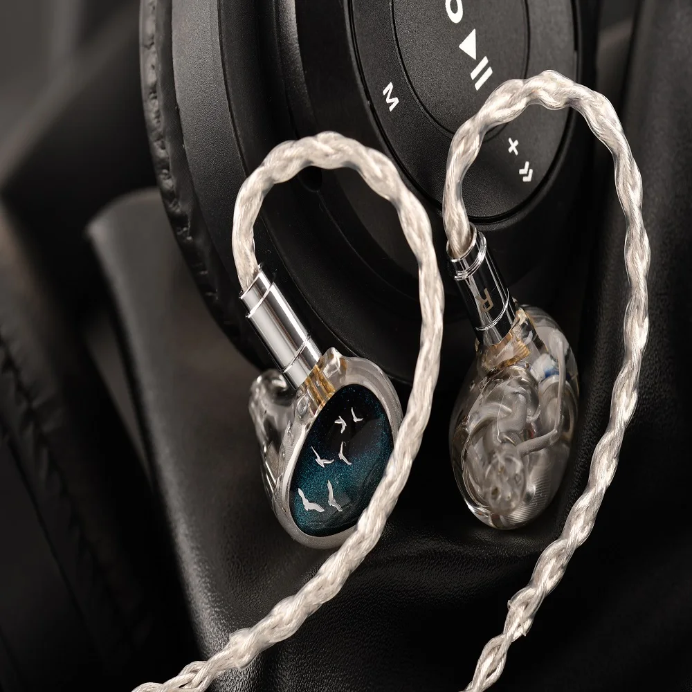 Kinera Celest Phoenixcall 1DD+2BA+2 микропланарные наушники-вкладыши HIFI 5 гибридных драйверов