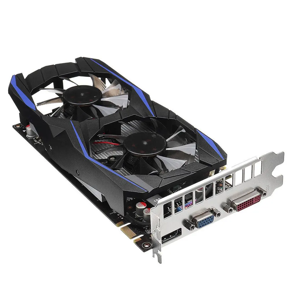 

Видеокарта NVIDIA GTX750 1 ГБ GDDR5 192 бит для настольных ПК, видеоигр, графическая карта с низким энергопотреблением HDMI-совместимая видеокарта