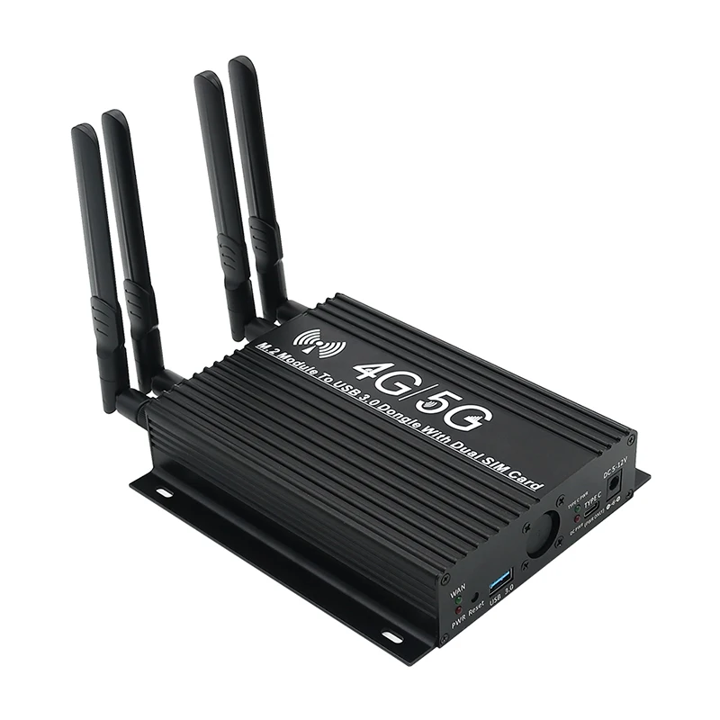 Сетевой адаптер M.2 NGFF 4G/USB 3 0 с двумя слотами для SIM-карт охлаждающий вентилятор