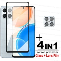 for honor x8 4g tempered glass 2 5d full cover screen protector for honor x8 protect glass for honor x8 hd lens film 6 7 inch