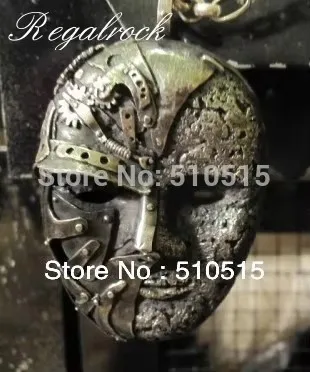 Ожерелье с маской клоуна в стиле стимпанк V Vendetta механическое лицо подвеска Zorro