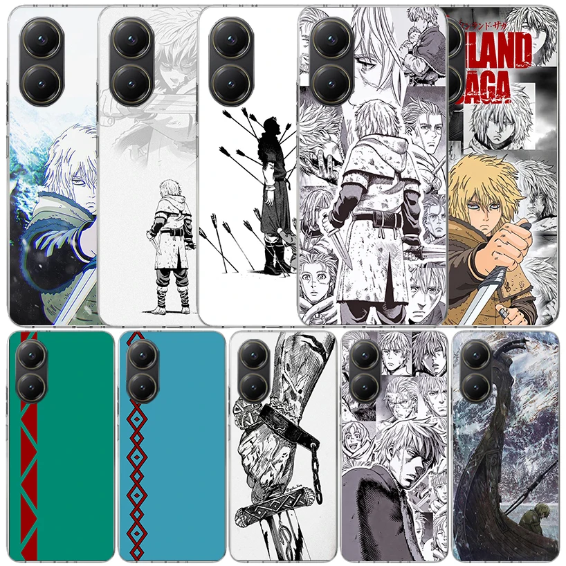 Фото Мягкий чехол Vinland Saga для Xiaomi Poco M8 M7 X7 X6 X5 Pro F7, Redmi 15 15C 13 13C 12 12C 10 10C, с принтом, для Poco F7 U №1