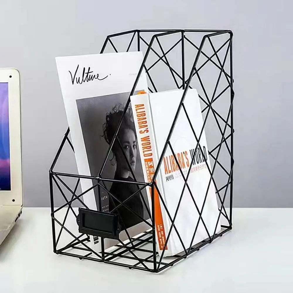 

Металлическая настольная полка для файлов