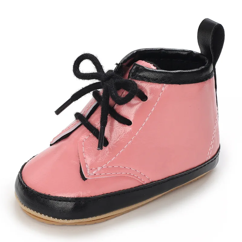 Весенне-осенние От 0 до 1 года повседневные ботинки из искусственной кожи для