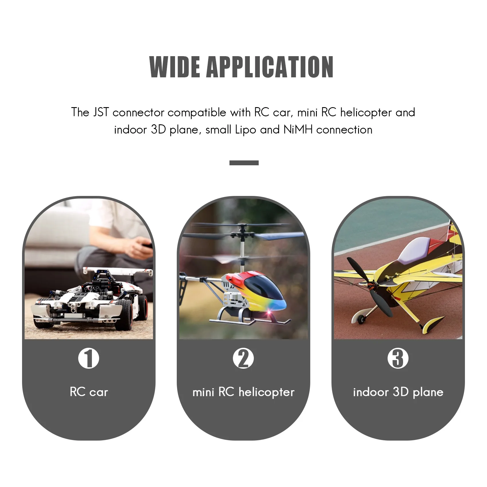 11 шт. разъем JST сплиттер мужской женский Y-образный кабель адаптер JST-JR для Traxxas TRX-4