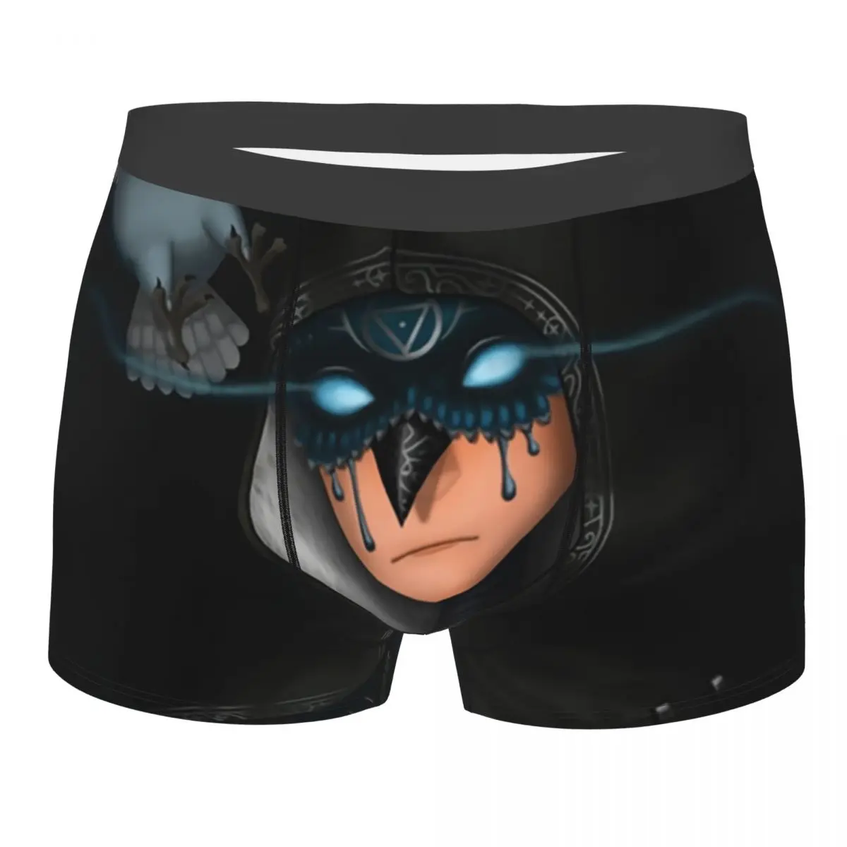 

Индивидуальное нижнее белье, мужские дышащие трусы-боксеры с V-образным вырезом