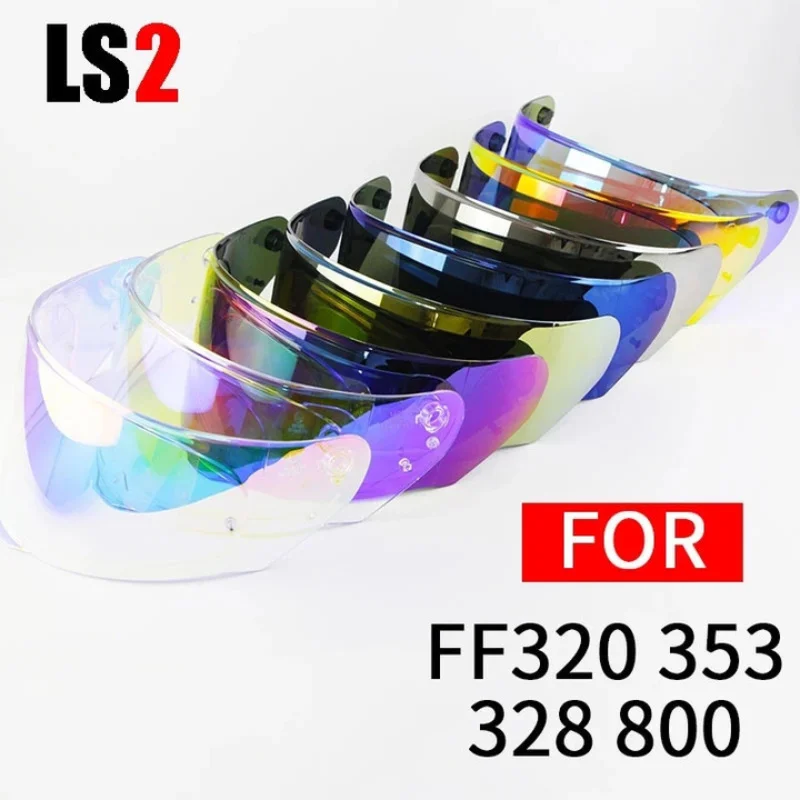 

Защитные линзы для шлема Aurora Color, линзы для лобового стекла, оригинальная запасная дополнительная линза для FF320 FF353 FF328 FF800