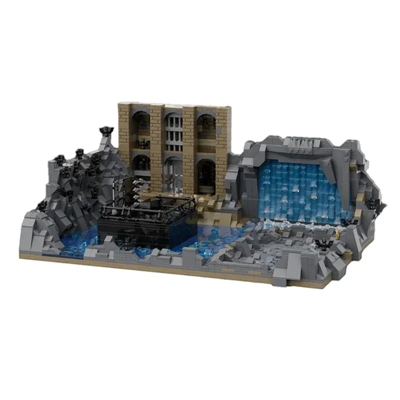 Популярная модель героя из фильма Moc строительные кирпичи темный рыцарь