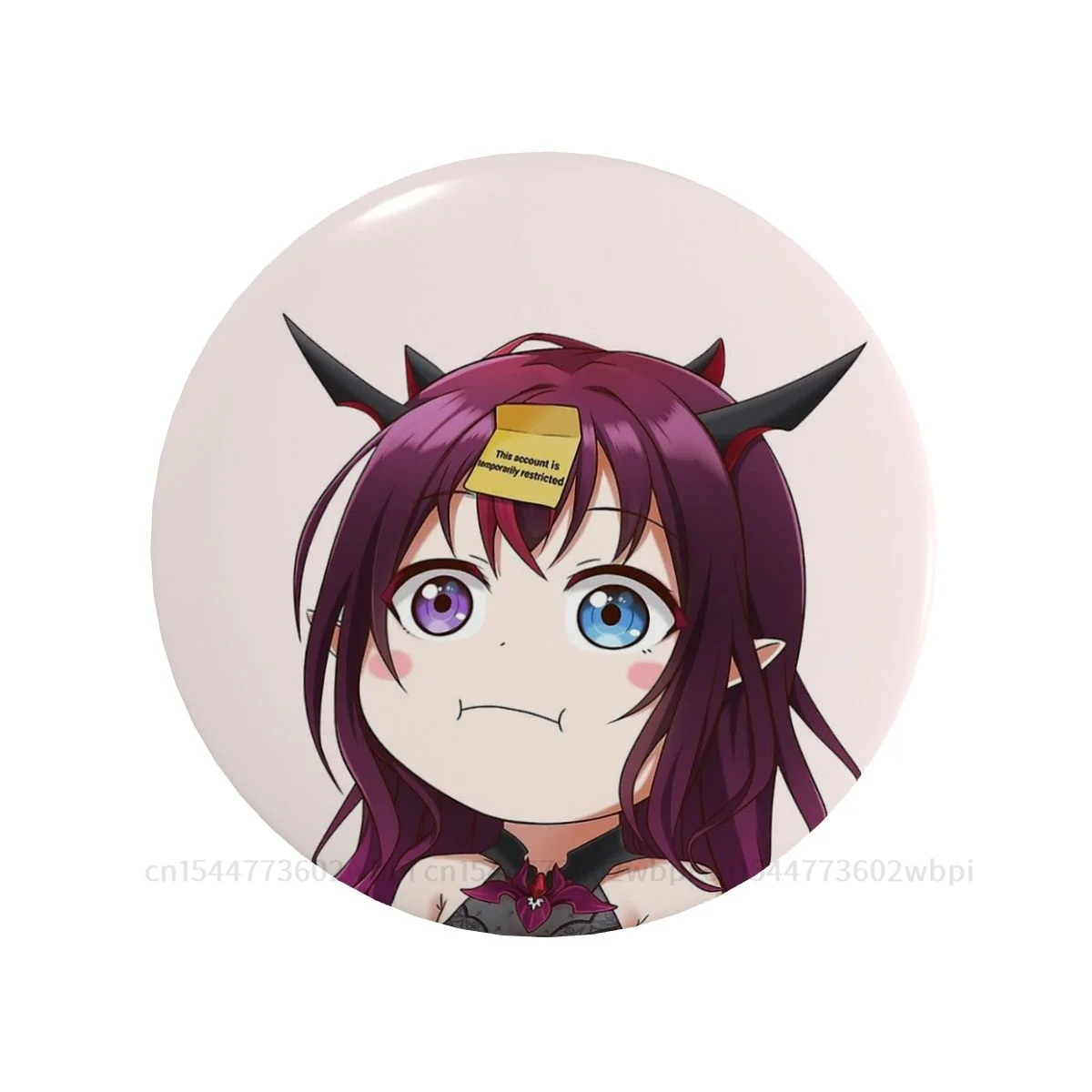 

IRyS Badge Hololive Милая кавайная Виртуальная идол металлическая брошь модная мягкая булавка для кнопки креативный подарок для влюбленных воротник декор настраиваемый
