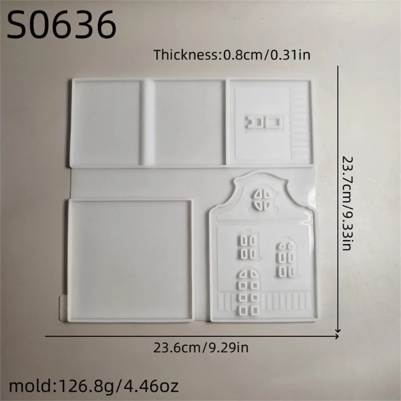 Готический стиль архитектуры наклеенный дом основа для свечи подключаемая