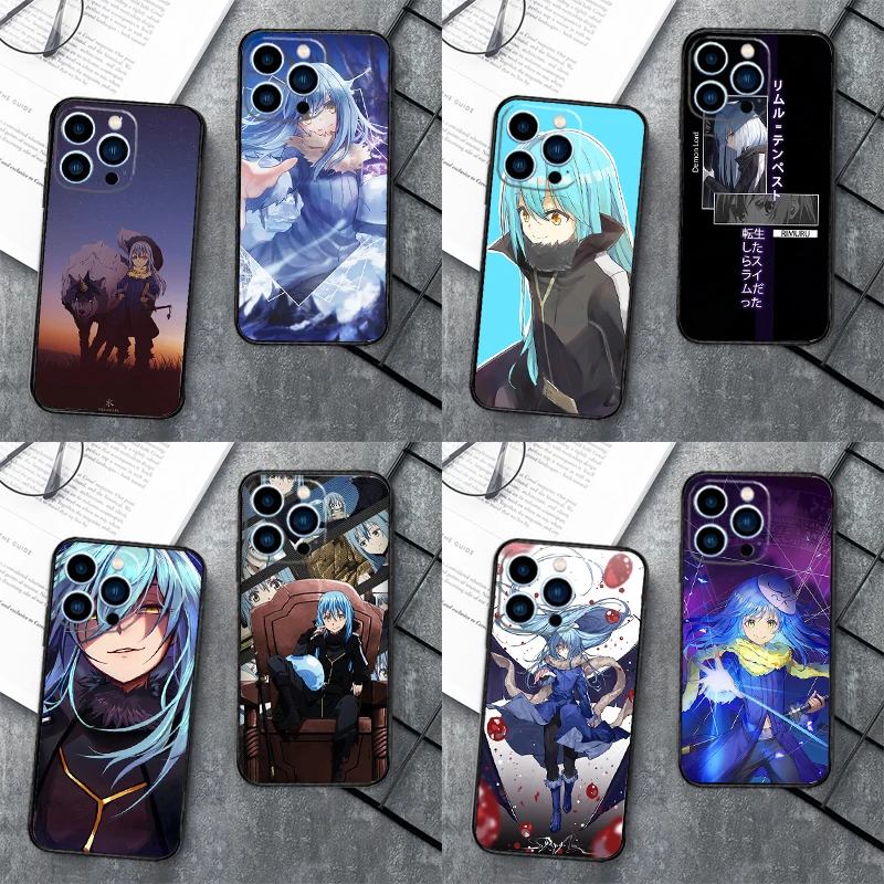 Tensei Shitara Slime Datta Ken Rimuru чехол для телефона iPhone 11 12 Pro Max XR XS X 7 8 Plus 13 Мягкая силиконовая