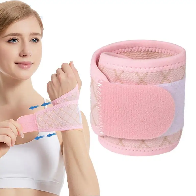 

Tennis Wrist Bands Sports Compression Brace Sweatbands Soft Weightlifting Wrist Wraps Hand Support Bands For Athletic Sports