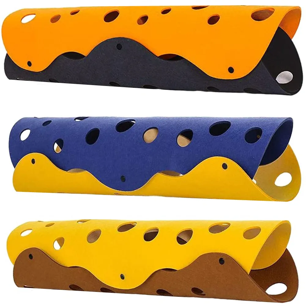 Складной туннель для кошек домашних животных мягкий удобный войлочный коврик